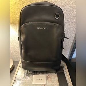 Coach Messenger/Crossbody Bag (Real Genuine Leather)